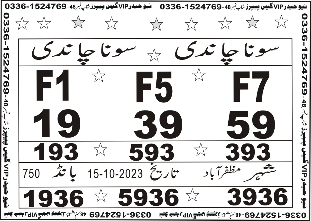 New Haider Vip guess papers