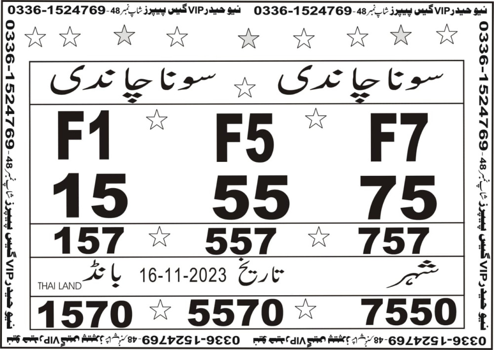 New Haider Vip guess papers