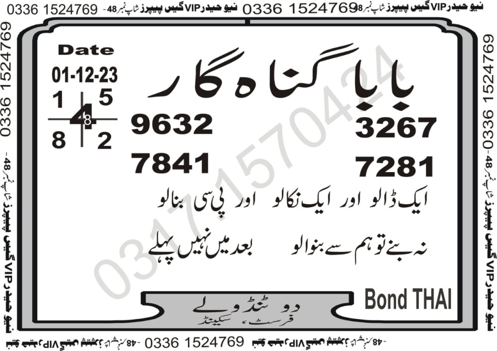 New Haider Vip guess papers