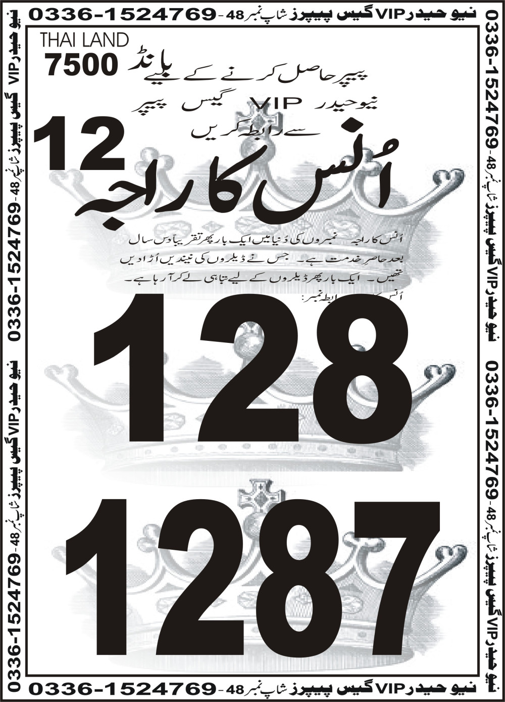 New Haider Vip guess papers